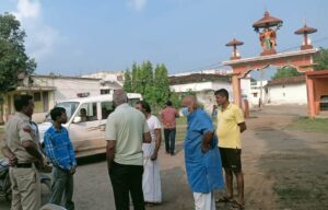 टिकरापारा राम मंदिर का विवाद पहुंचा थाने