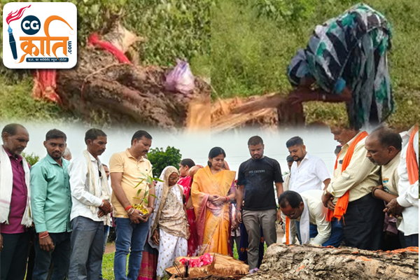 Hanuman temple will be built in memory of the cut peepal tree planted by Devla Bai